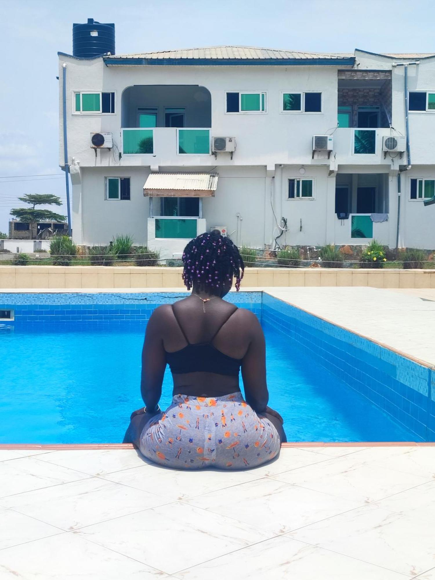 Ellisa Hospitality And Spa Hotell Accra Eksteriør bilde